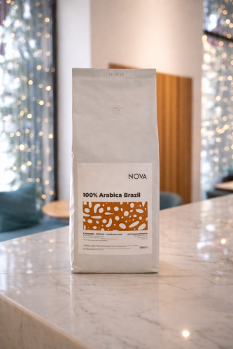 Кофе в зернах NOVA 100% arabica Brazil 1кг