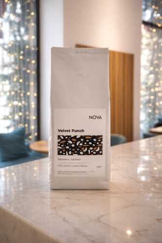 Кофе в зернах NOVA Velvet Punch (60/40) 1кг