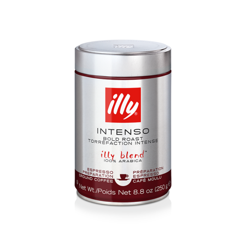 Кофе молотый illy темной обжарки 250г